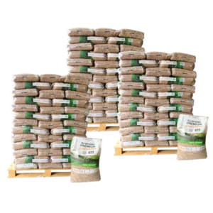 Holzpellets Premium SimplyPELLET - 3 Paletten - 195 Säcke - 2925 kg